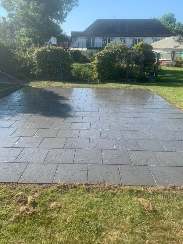 New Patio in Hornchurch, Essex