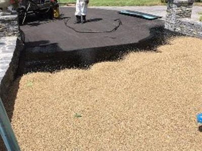 Tar Chip Driveways in Barling