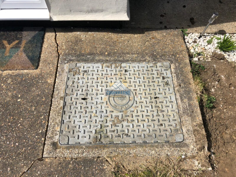 Charcoal Paved Driveway with Light Grey Border in Wickford, Essex