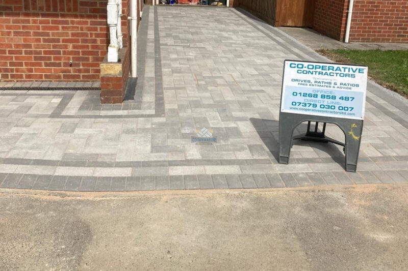 Examples of Block Paved Driveways by Co-Operative Contractors in Essex