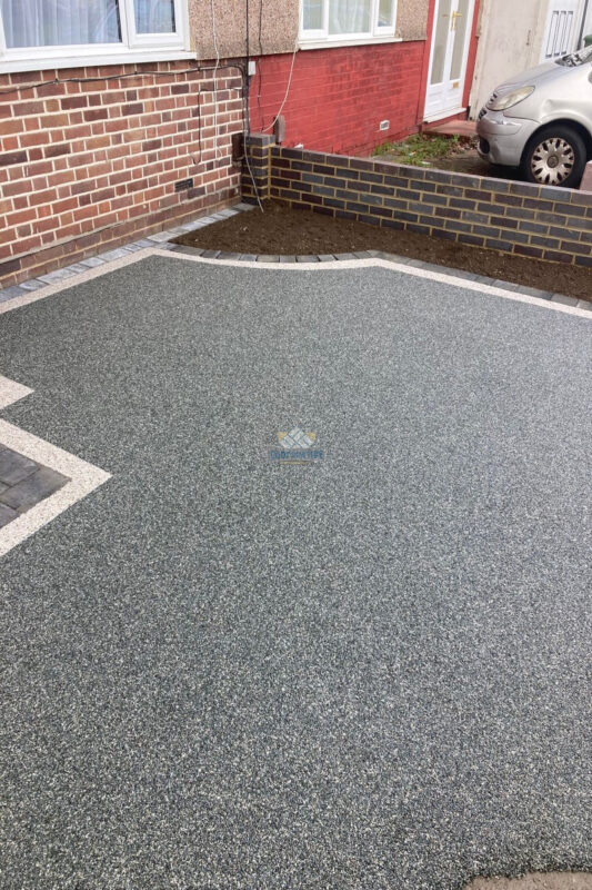 Permeable Resin Bound Driveway in Basildon, Essex