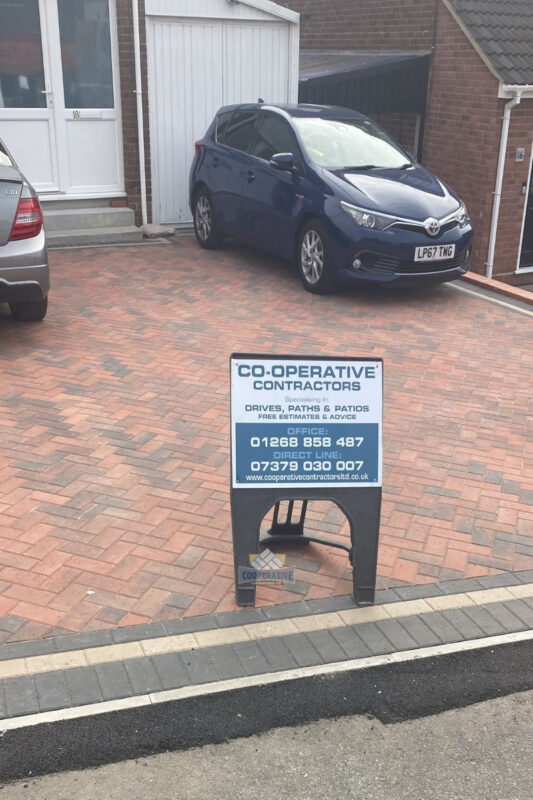 Driveway and Patio Projects by Co-Operative Contractors in Essex