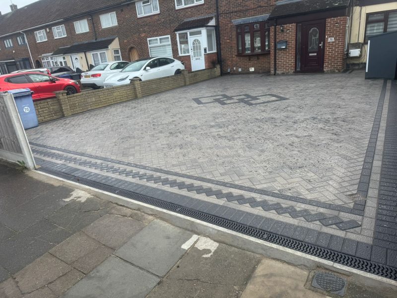 Block Paving Driveway in Dedham