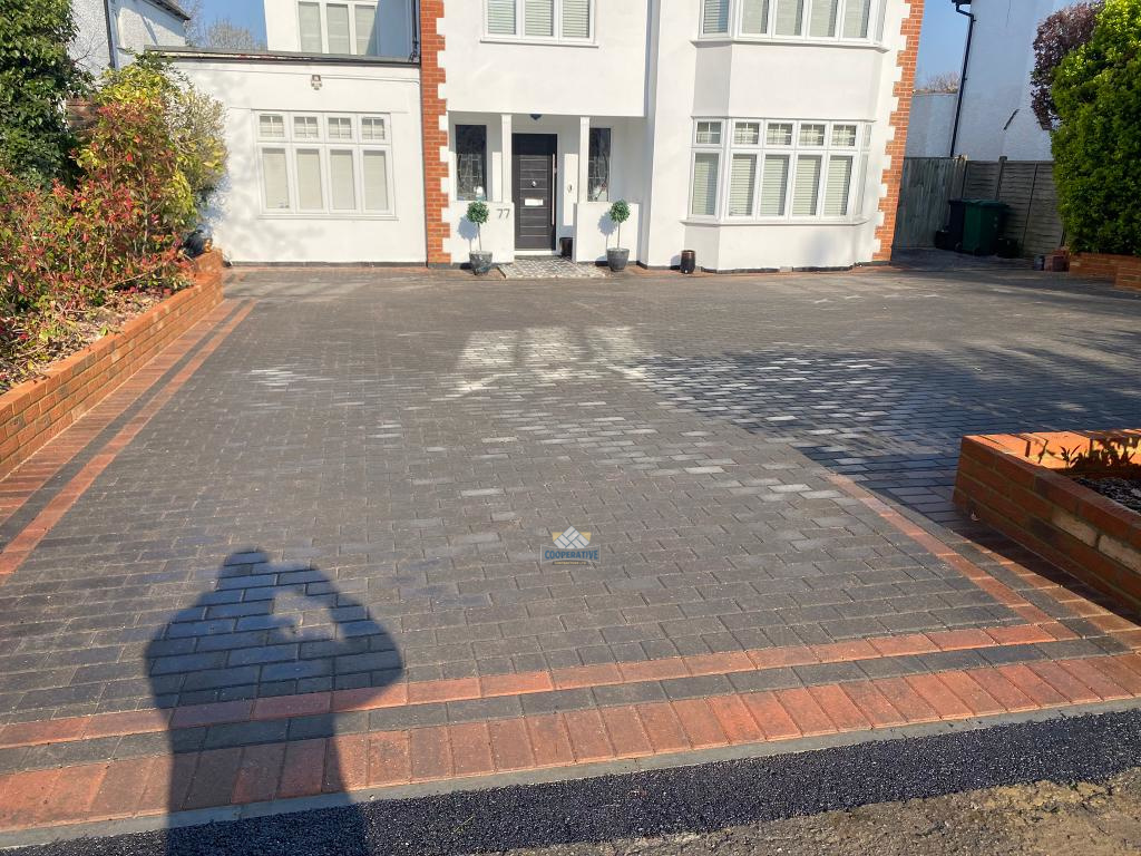 Block paving laid on a driveway in Brightlingsea