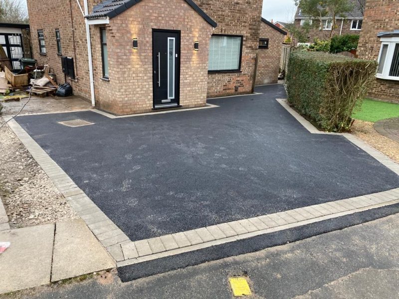 New Driveway With Aspahlt in Chigwell