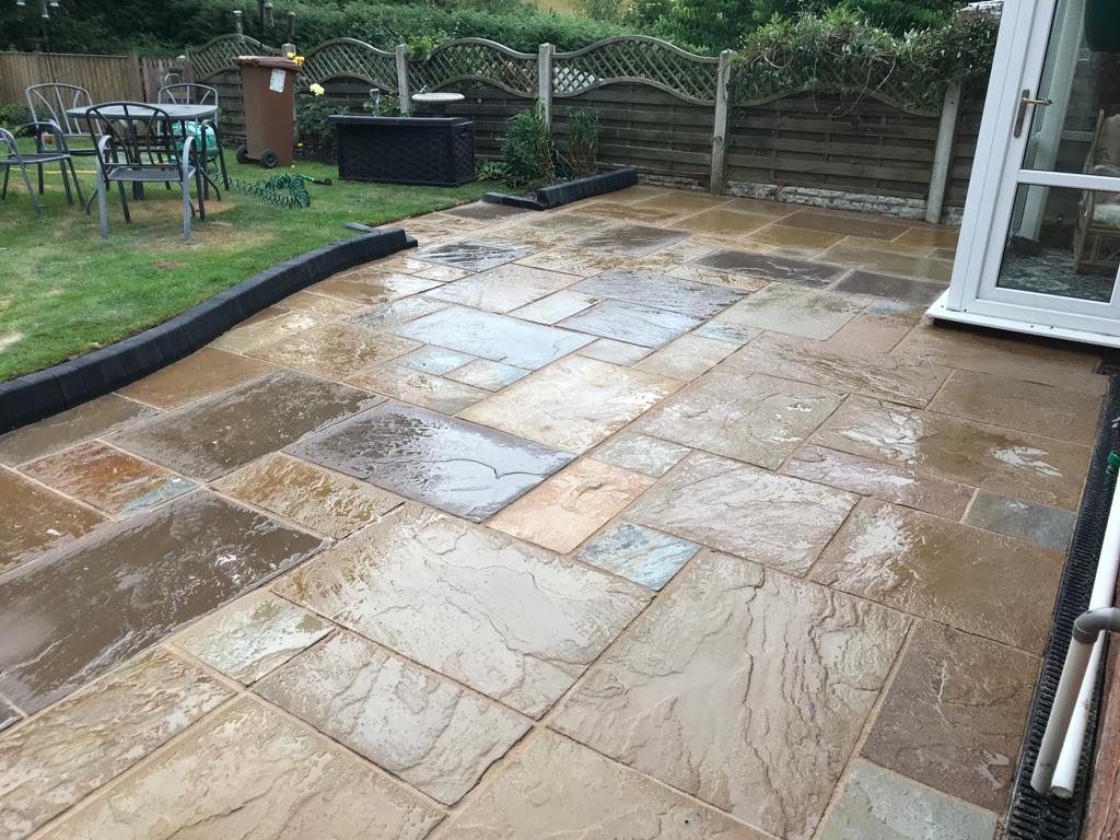 Patio fitted in Halstead