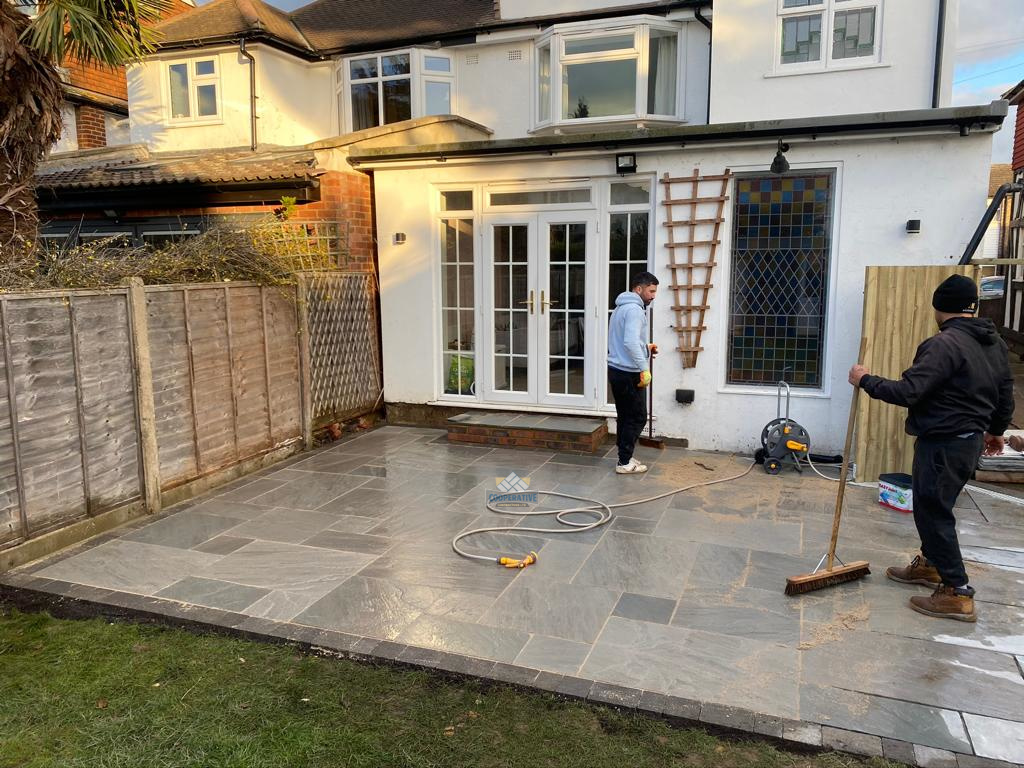 Patio fitted in Rochford