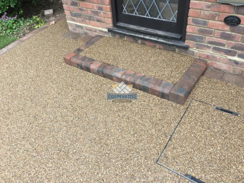 Resin driveway finished in Shenfield