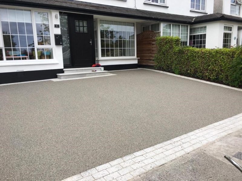 Resin driveway finished in Southend